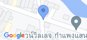 Map View of Town Village Kamphaeng Saen