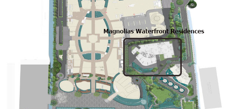 Master Plan of Magnolias Waterfront Residences - Photo 1