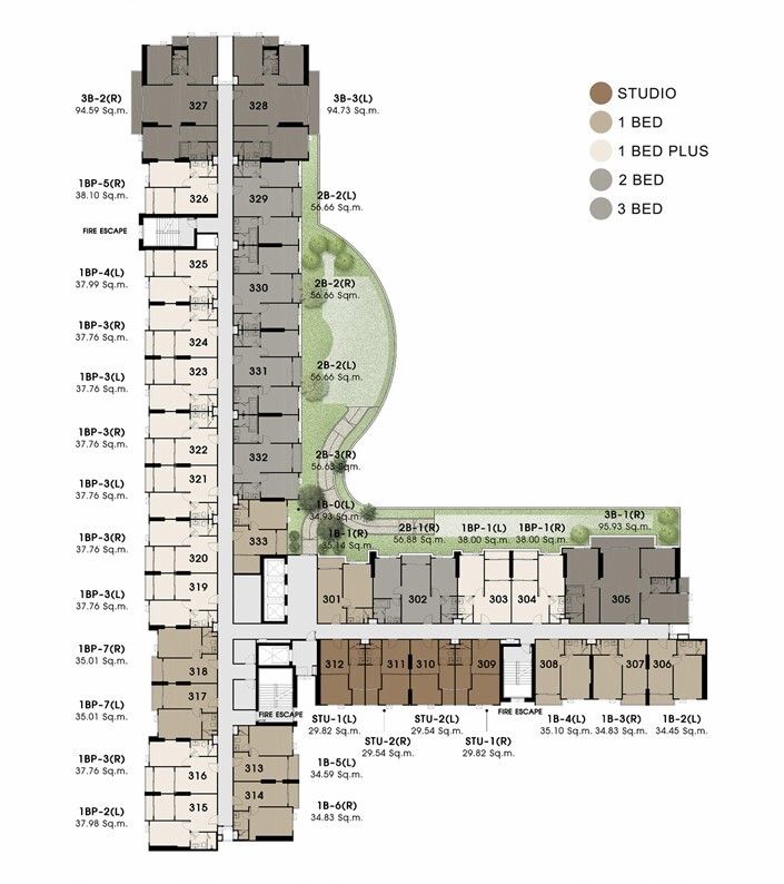 Building Floor Plan of แอสตร้า อินฟินิท - ชั้น 1