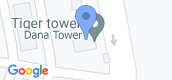 Map View of Dana Tower