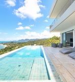 Vue sur la mer à Samui