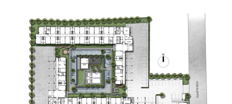 Master Plan of ดี คอนโด ธาร - จรัญฯ - Photo 1