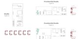 Unit Floor Plans of Petalz by Danube