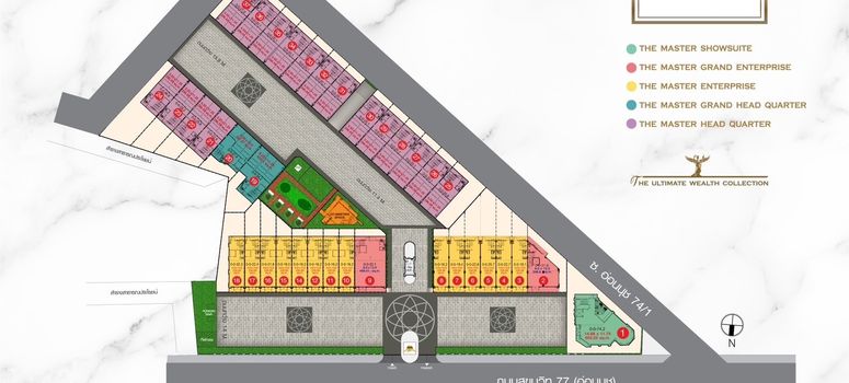 Master Plan of The Master Bts Onnut-Pattanakarn - Photo 1