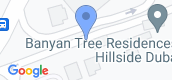 Vista del mapa of Banyan Tree Residences