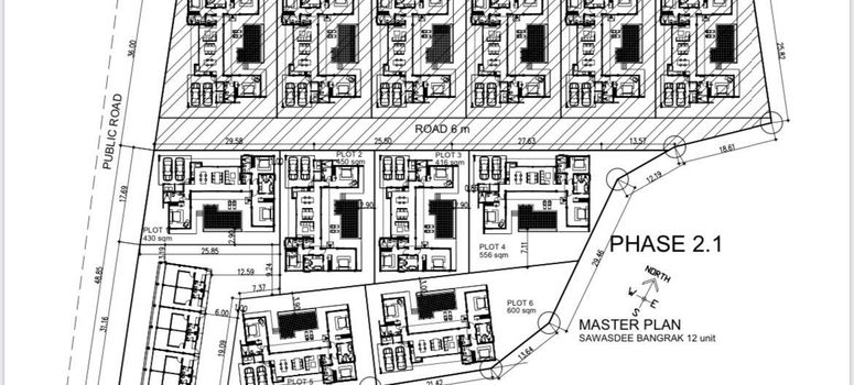 Master Plan of สวัสดี พูล วิลล่า - บางรัก 2 - Photo 1