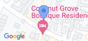 地图概览 of Coconut Grove Boutique Residence
