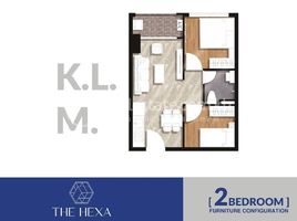 2 Bedroom Apartment for sale at The Hexa condo -Unit Type L, Ruessei Kaev, Russey Keo