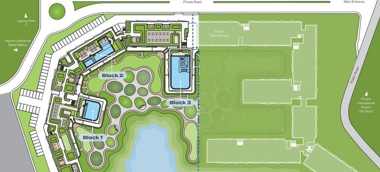 Master Plan of สกายพาร์ค เอลารา เลคแลนด์ - Photo 1