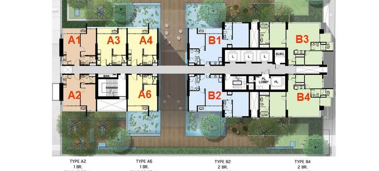 Master Plan of นารา ไนน์ บาย อีสเทอร์น สตาร์ - Photo 2