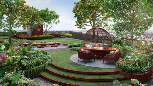 รูปถ่าย 1 of the Communal Garden Area at เดอะ ไลน์ ไวบ์