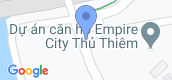 Map View of Empire City Thu Thiem