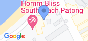 地图概览 of Homm Bliss Southbeach Patong