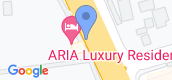 Map View of Aria luxury Resident