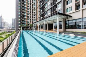Life Asoke Real Estate Project in Bang Kapi, Bangkok