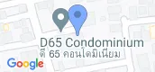 Map View of D65 Condominium