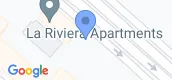 地图概览 of La Riviera Apartments