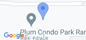 地图概览 of Plum Condo Park Rangsit
