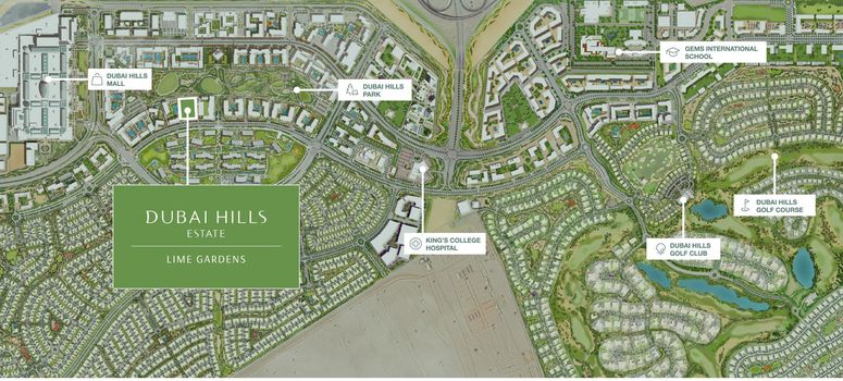 Master Plan of Lime Gardens - Photo 1