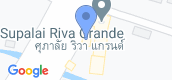 地图概览 of Supalai Riva Grande
