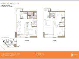 2 Schlafzimmer Penthouse zu verkaufen im Maru Chula, Rong Mueang