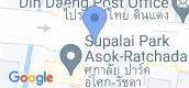 地图概览 of Supalai Park Asoke-Ratchada