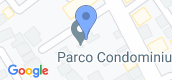 地图概览 of The Parco Condominium