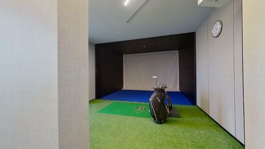 3D视图 of the Golf Simulator at Ideo Q Sukhumvit 36