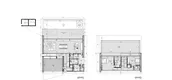 Unit Floor Plans of Crescent Bay Beachfront Villas