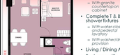 Unit Floor Plans of The Capital Towers