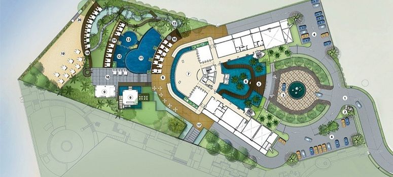 Master Plan of เดอะ โคฟ พัทยา - Photo 1