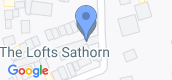 Map View of The Lofts Sathorn