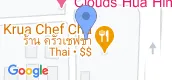 Map View of The Clouds Hua Hin