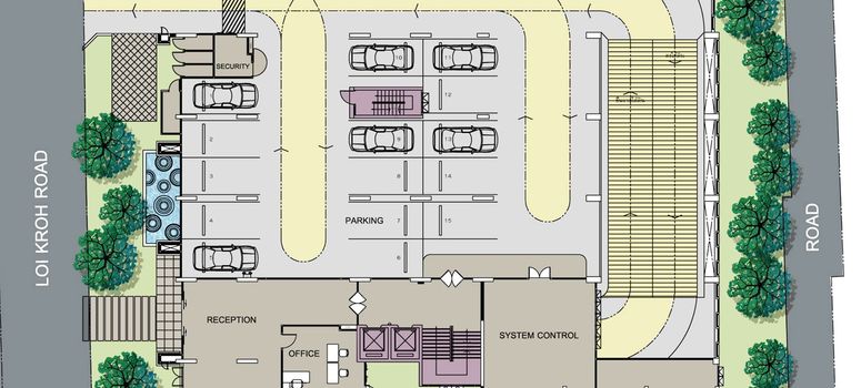 Master Plan of ดิ เอราวัณ คอนโด - Photo 1