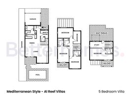 5 Schlafzimmer Villa zu verkaufen im Mediterranean Style, Al Reef Villas