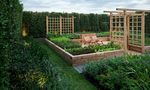 Communal Garden Area at Oka Haus