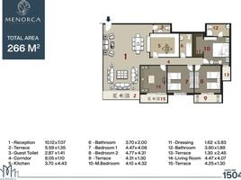 4 Bedroom Apartment for sale at Menorca, New Capital Compounds