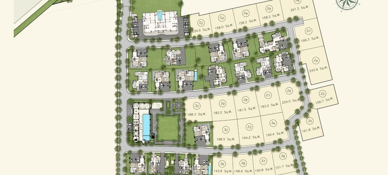 Master Plan of Crystal Solana - Photo 1