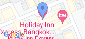 Map View of Holiday Inn Express Bangkok Sathorn