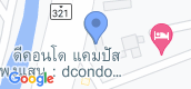 地图概览 of Dcondo Campus Kampangsaen
