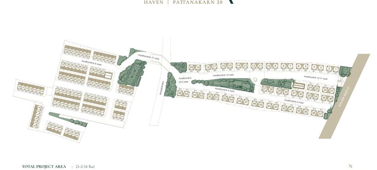Master Plan of Estara Haven Pattanakarn 20 - Photo 1