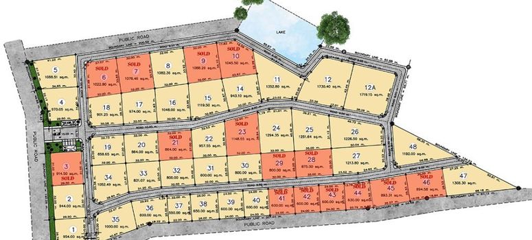 Master Plan of บ้านภูธารา เมาเทนไซด์ - Photo 1