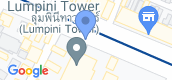 Просмотр карты of Lumpini Tower Rama 4