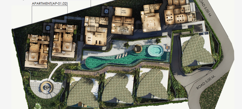 Master Plan of Ficus Residence The Leaf Collections - Photo 1