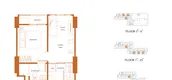 Unit Floor Plans of THE BASE Height-Chiang Mai