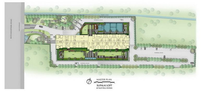 Master Plan of Supalai Loft @Talat Phlu Station - Photo 1