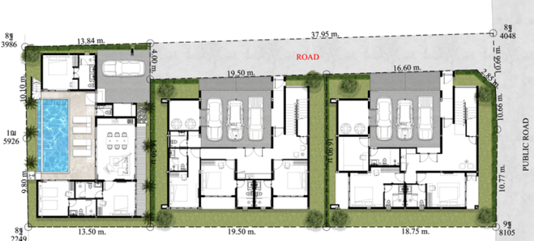 Master Plan of ออทัมน์ วิลล่า - Photo 1