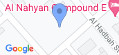 عرض الخريطة of Al Nahyan Villa Compound