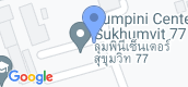 地图概览 of Lumpini Center Sukhumvit 77