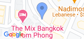 地图概览 of President Park Sukhumvit 24